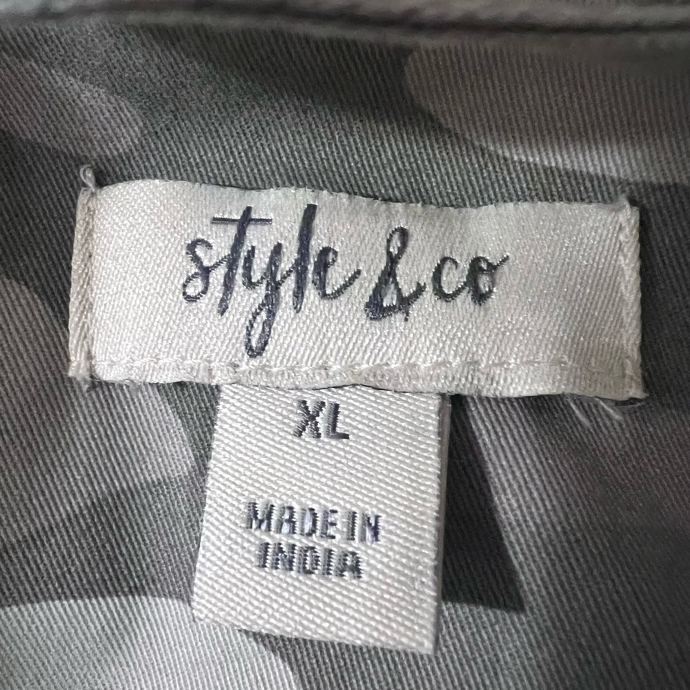 Style & Co Utility Jacket - Picture 11 of 12